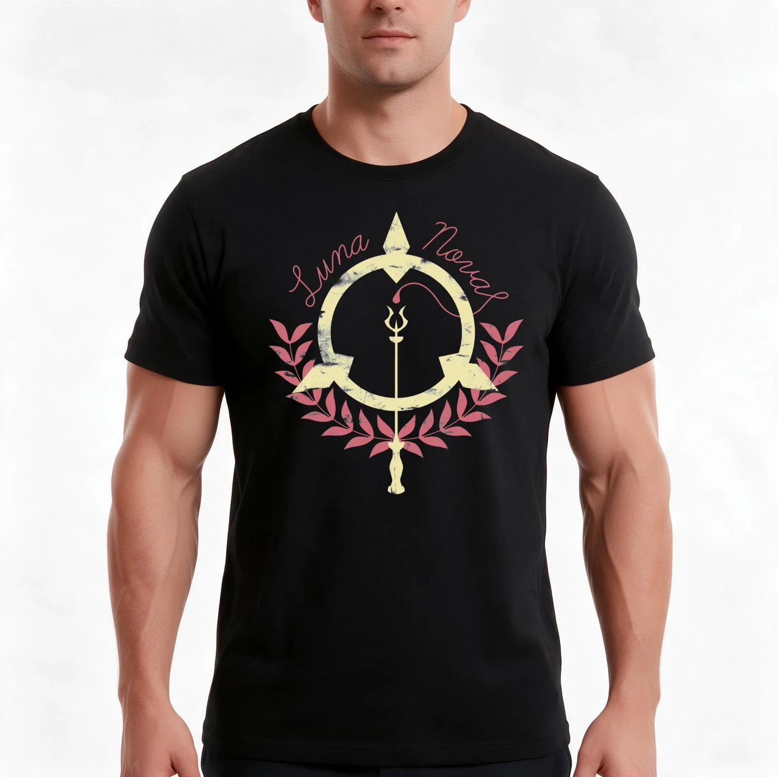 Luna Nova Academy - Little Witch Academia T-Shirt, Summer Casual Cotton Tee, Oversized Streetwear Tops, Vintage Graphic Print