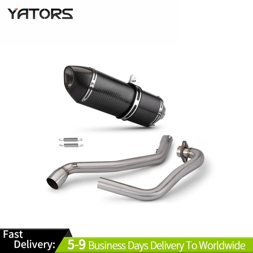 

Slip-on For Suzuki SF250 Gixxer 250 Full System Exhaust Front Link Pipe Muffler Exhaust Systems Exhausts Pipes