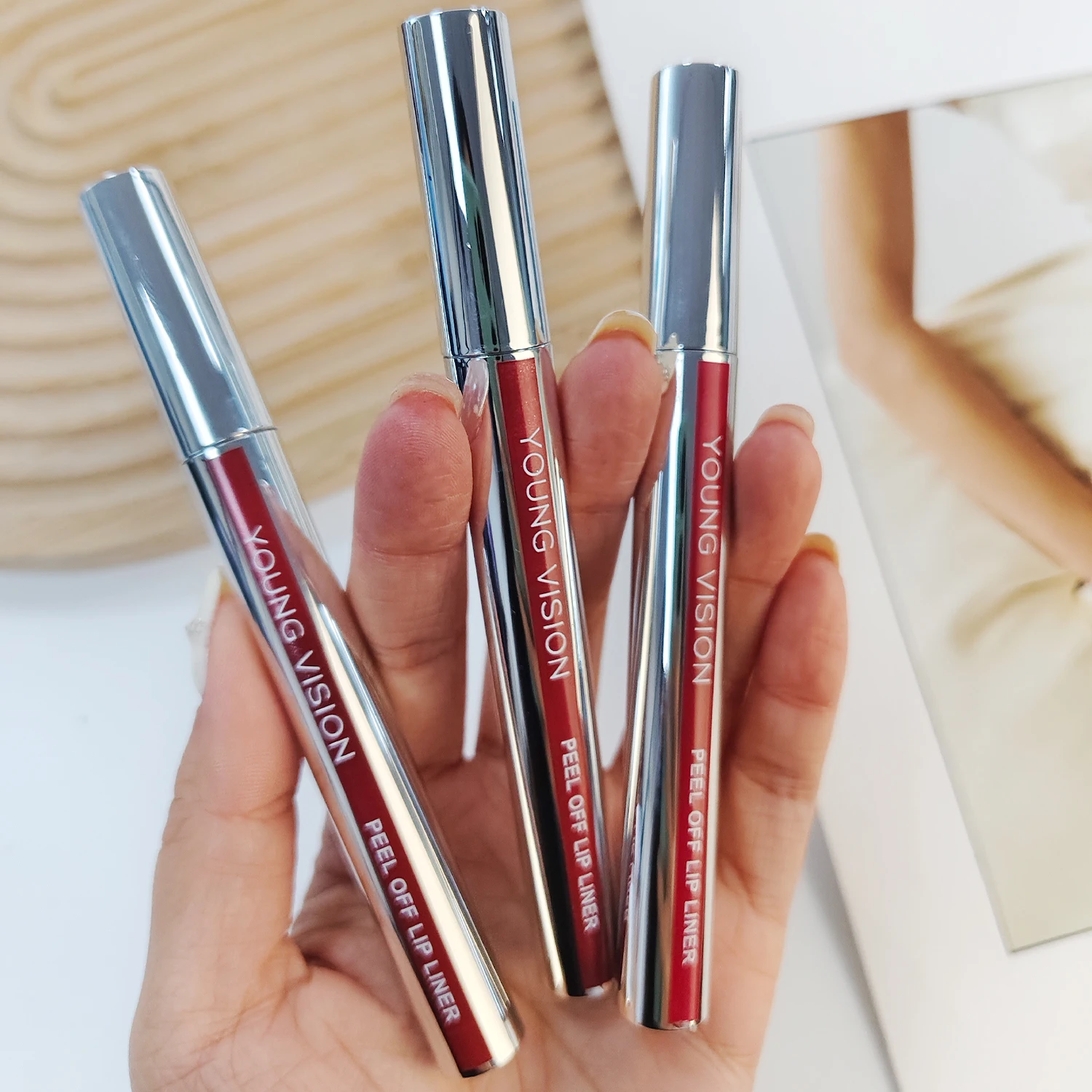 Peel Off crayon à lèvres tatouage mat imperméable antiadhésif lèvres brillant longue durée crayon à lèvres lèvres dodues Peeling maquillage cosmétique