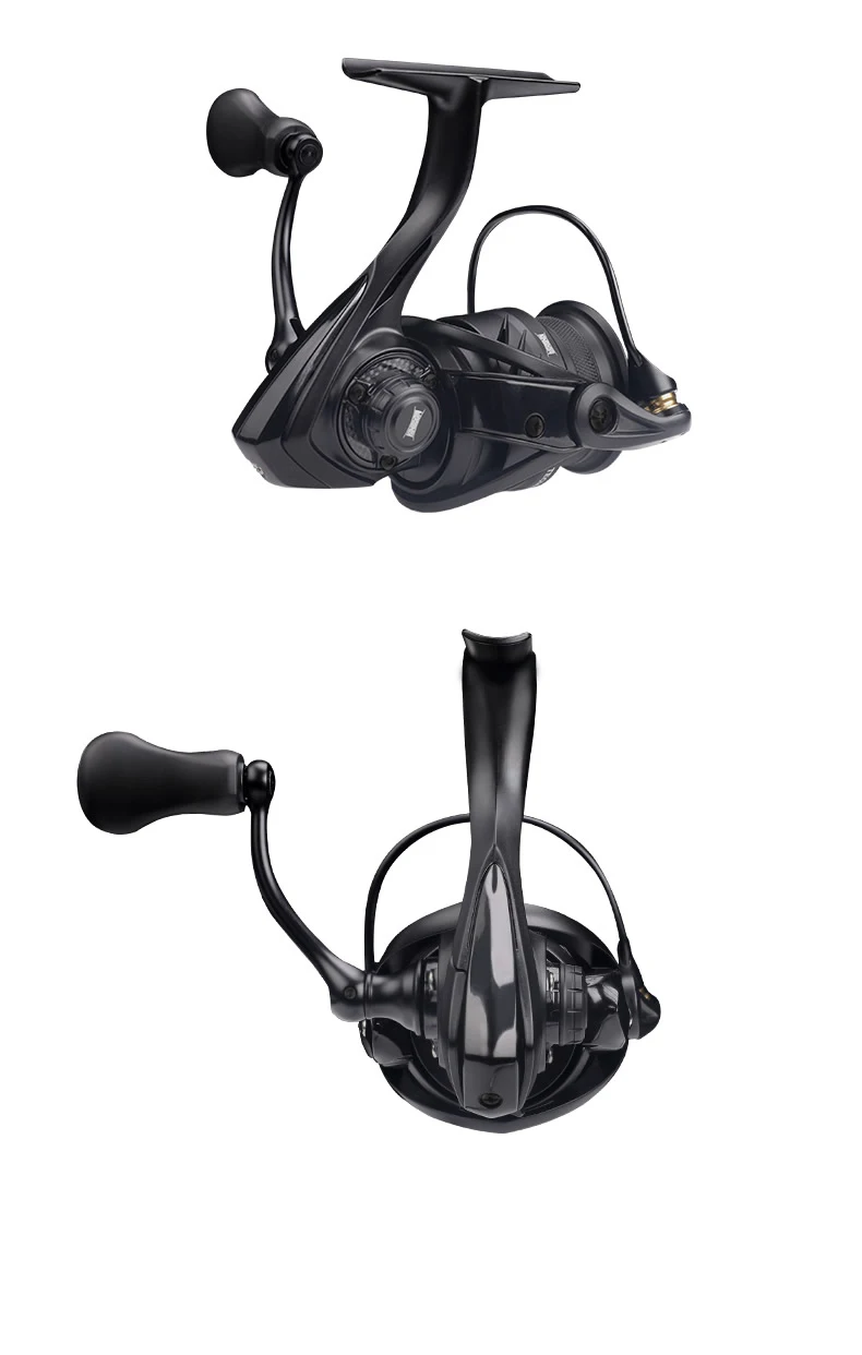 KINGDOM Tegmen Spinnrolle Ultraleicht Kohlefaser Min. nur 143g 10+1BB 5.2:1/6.2:1 Max. Bremskraft 15KG Salzwasser Süßwasser – Detail 16