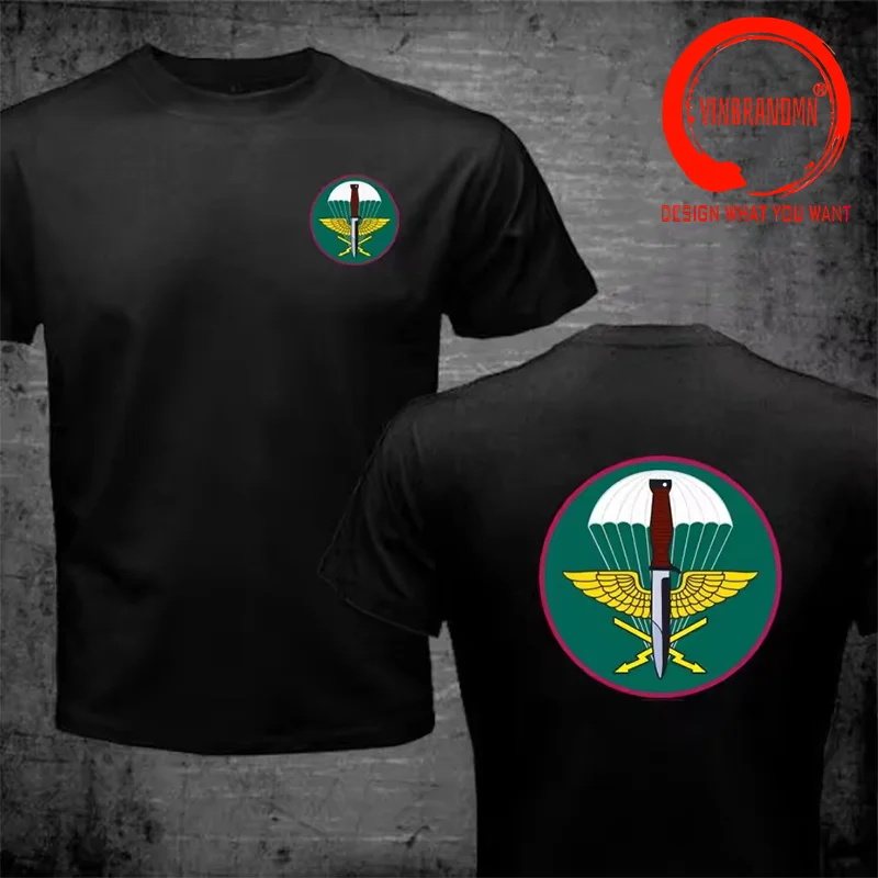 Funny Design 102nd Recon Battalion Czech Army Special Forces Paratroopers  Tshirt Men Fashion Trendy Casual Clothing Stylish Top