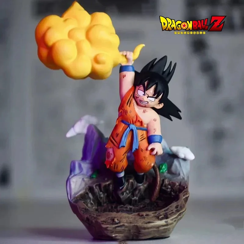 Anime Dragon Ball Figures Evil Containment Wave Son Goku Saiyan Kakarotto Model Collection Boys Toys Battle Damage Pvc Doll