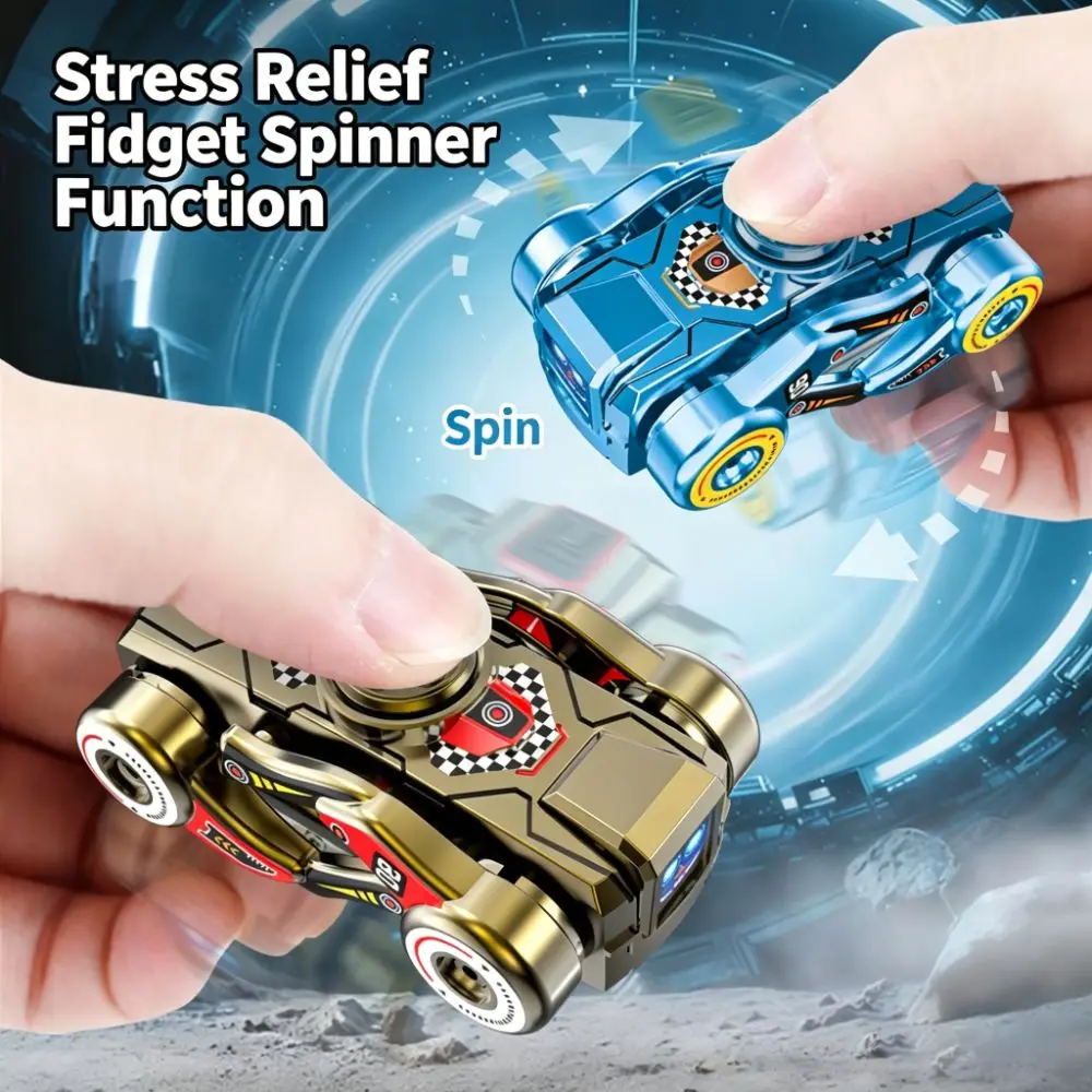 Manual Transformation Robot Dog Two-Form Structure Mechanical Style Fidget Spinner Rotating Spinner Transforming Robot
