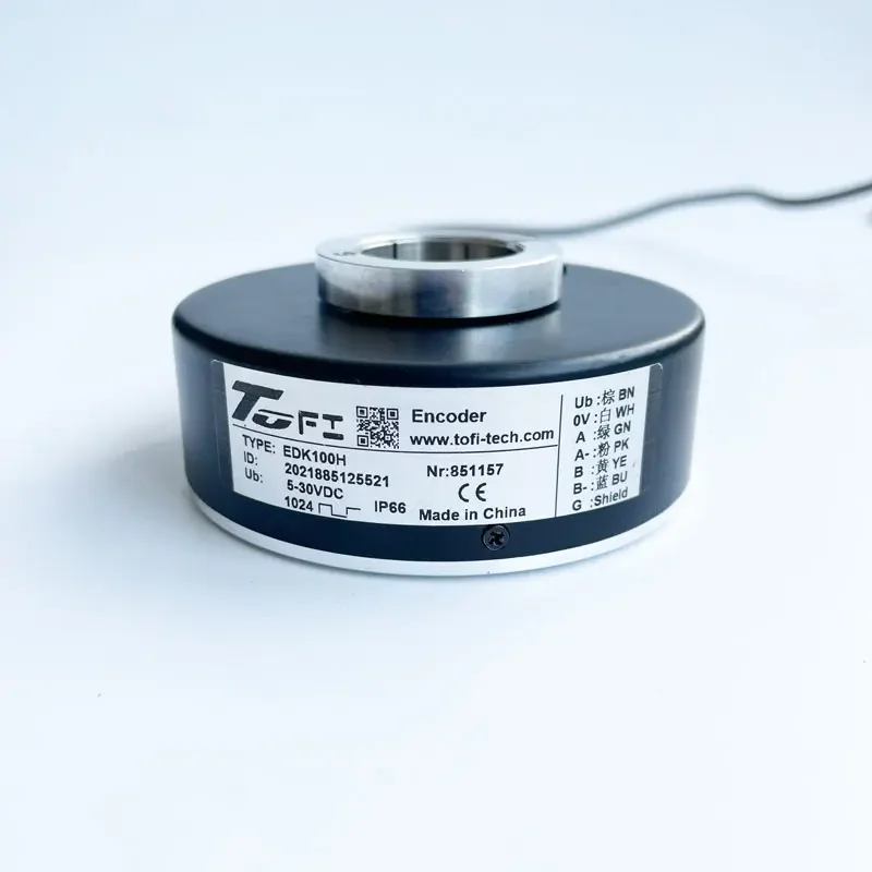 New high-quality EDK100H Nr: 851157 tower crane elevator hollow shaft motor encoder ETF1024-6001024