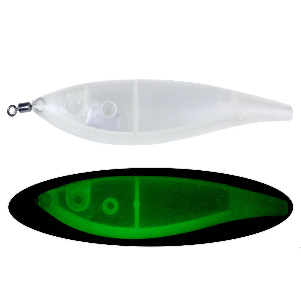 Leuchtender hölzerner Garnelen-Fake-Köder, neuer hölzerner Garnelen-Tintenfisch-Haken, harter Bait13GFishing-Köder-Set – Detail 4