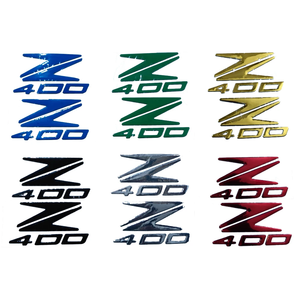 Autocollant 3D pour moto Kawasaki Ninja Z400 Z900 Z650 Z800 Z250 Z1000 ZX6R, autocollant pour réservoir Ninja Z650 Z400 Z900