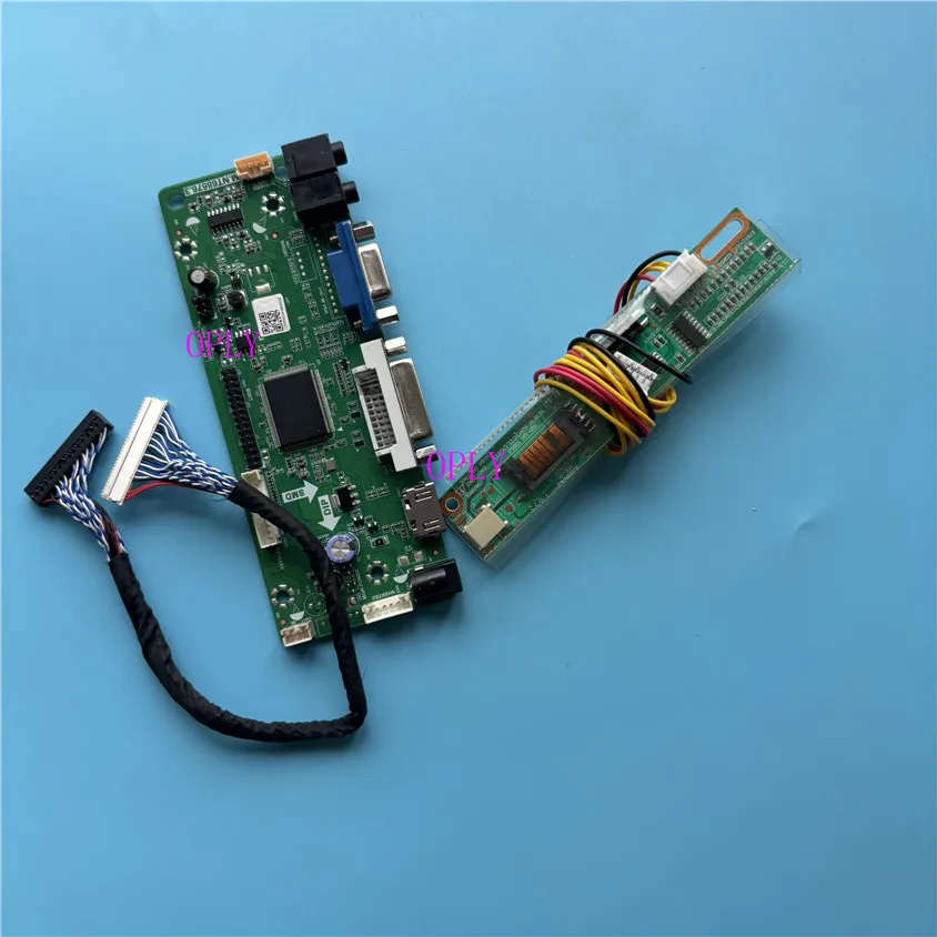 M.NT68676  VGA DVI HDMI-compatible Controller board for LP154WX5-TLA1/TLC2 LP154WX5 1280X800 LCD panel monitor DIY Screen 15.4”