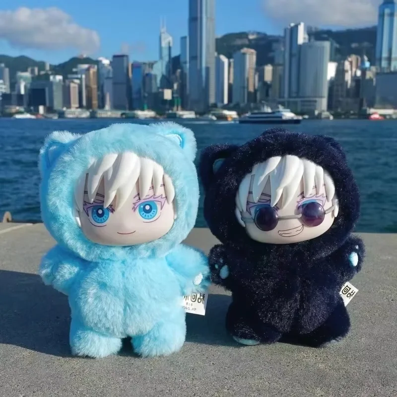 

В наличии 100% оригинал Eaki Jujutsu Kaisen Season 2 Cat Park Party Gojo Satoru слепая коробка плюшевая кукла сумка кулон модель коллекция