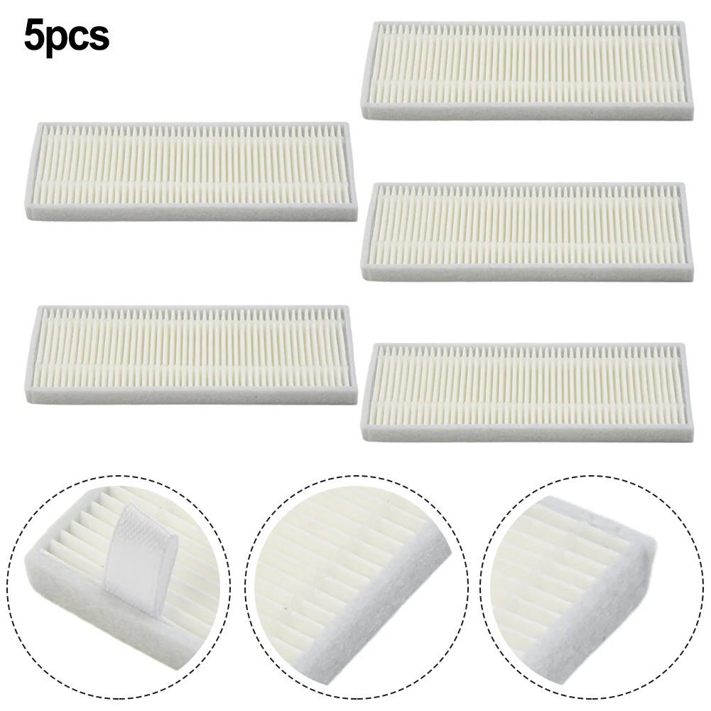 5Pcs Filters Replacement For Filters For F1 Robot Vacuum Cleaner Washable Filter Household Vacuum Cleaner Tools Accessory