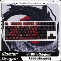 Womier Dragon Theme Keycap 134key Cherry Profile Pbt Thermal Sublimation Mechanical Keyboard Anime Game Chinese Style Keycap