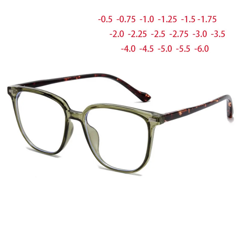 

Oversize Frame Square TR90 Glasses Prescription Spectacles Myopia -0.5 To -6.0 , Hyperopia +0.5 to +6.0