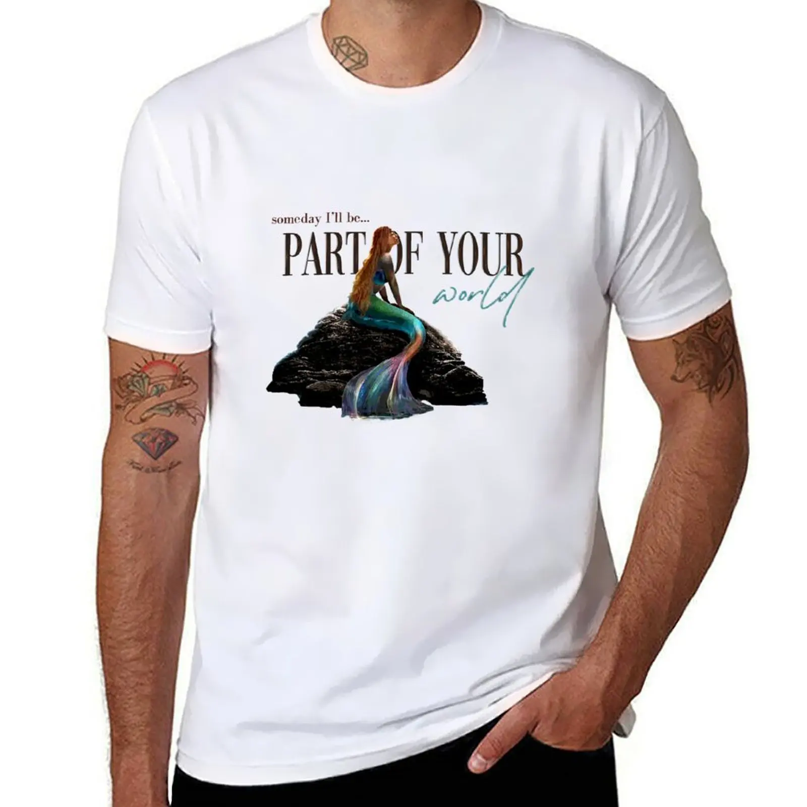 Part of Your World T-Shirt man t shirts graphic t shirts for man pack white T-Shirt