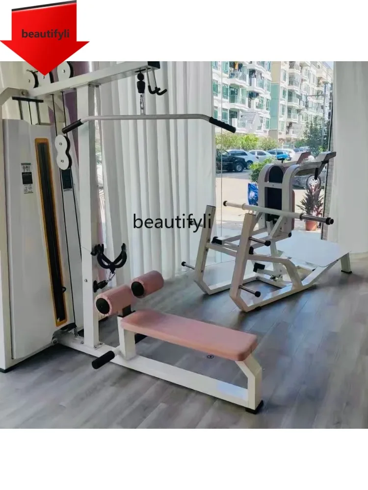 A49 Commercial high pull-down trainer, gym all-in-one machine, multi-functional fitness equipment