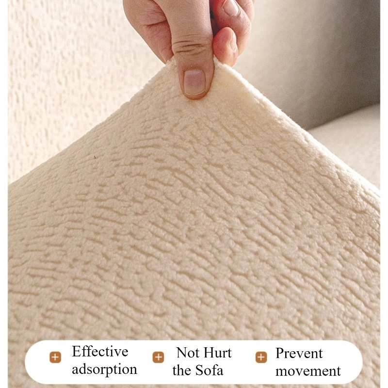 1PCH عالية الجودة القطبية الصوف تمتد كرسي أريكة يغطي ، حامي L على شكل أريكة 1/2/3/4 مقاعد المنزل الشيخول ناديان بدون بوكوف #4