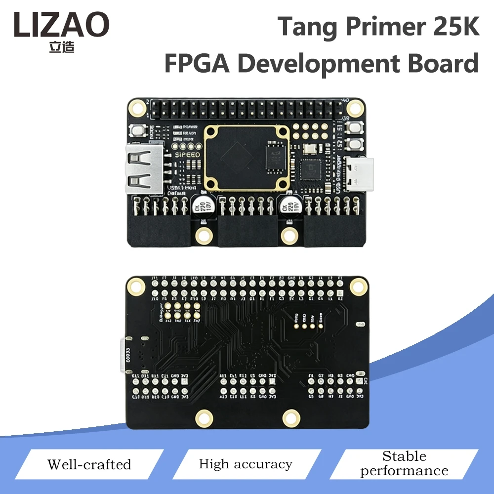 Tang Primer 25K FPGA Development Board, Sipeed Tang 25K Core Board with Dock Base Board, Support PMOD Expansion