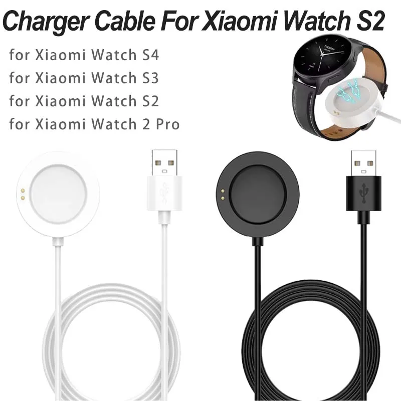 

Smartwatch Fast Charging Cable - Magnetic USB Charger for Xiaomi Watch 2/2 Pro, Watch S2/S3/S4 Sport Smart Watch Accessories