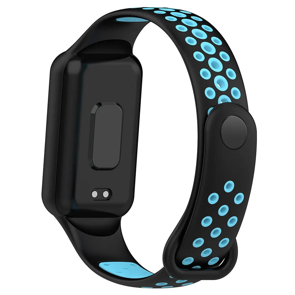 Correa de silicona para reloj inteligente, pulsera de repuesto para Huami Amazfit Band 7