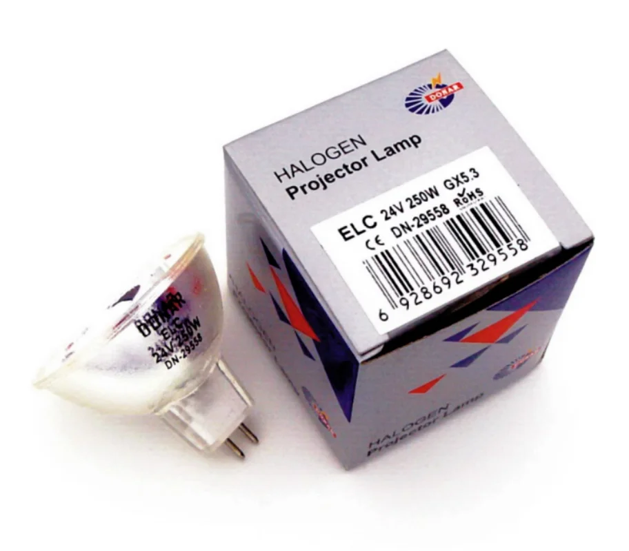 5pcs ELC 24V 250W Halogen cup lamp 13163,64653 Microendoscope cold light source projector lamp cup bulb