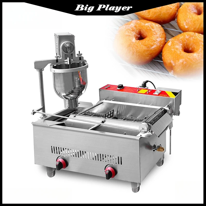 

Intelligent Fully Automatic Donut Bread Machine Western Style Pastry, Internet Famous Snack Equipment Frying Stove