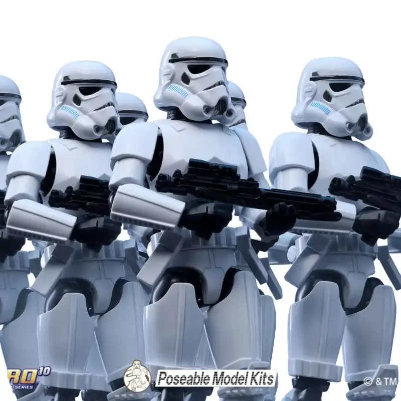 Hottoys Star Wars Bounty Hunters Building Galaxy Series Vol.1 Blind Box 10 caratteri Kit modello con licenza ufficiale Giocattolo di Halloween