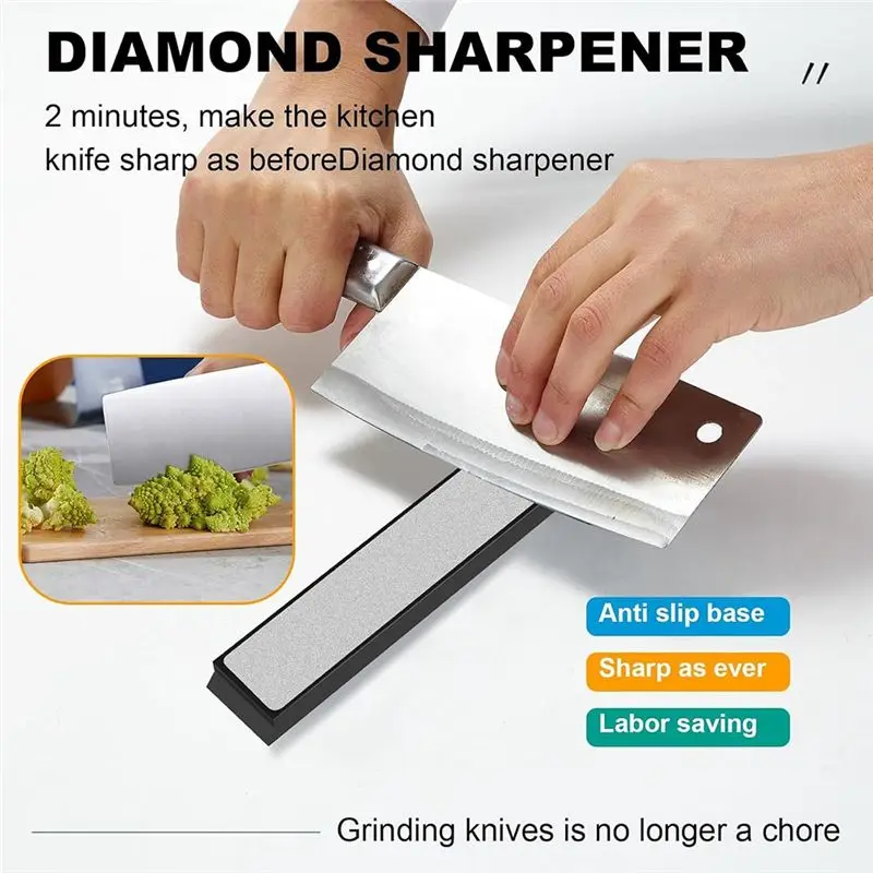 CMHI-Multi-Purpose Fixed Angle Sharpener 4PCS Diamond Stones Grinding Blade Outdoor Sharpener Making Correction Stones