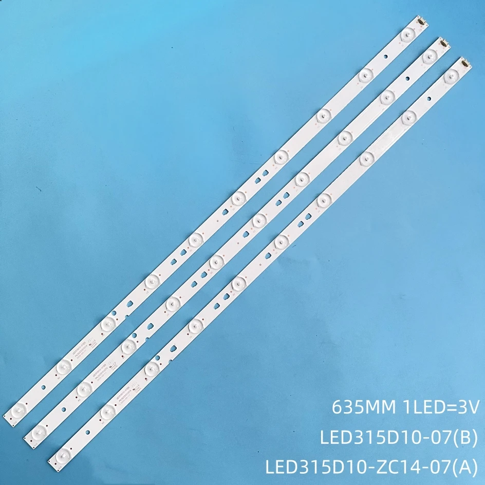 Brand New 10 LED 635mm LED TV Illumination For Telefunken TF-LED32S41T2 TF-LED32S52T2S 32