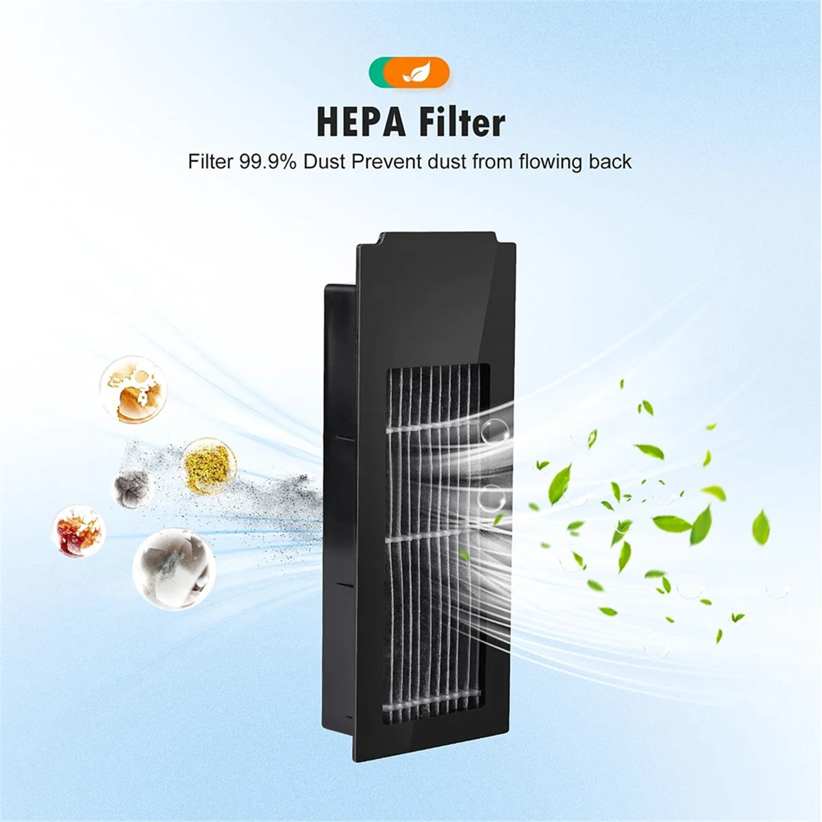 Kit di accessori compatibile per aspirapolvere ECOVACS DEEBOT X2 Omni, parte di ricambio include spazzola principale, filtro HEPA