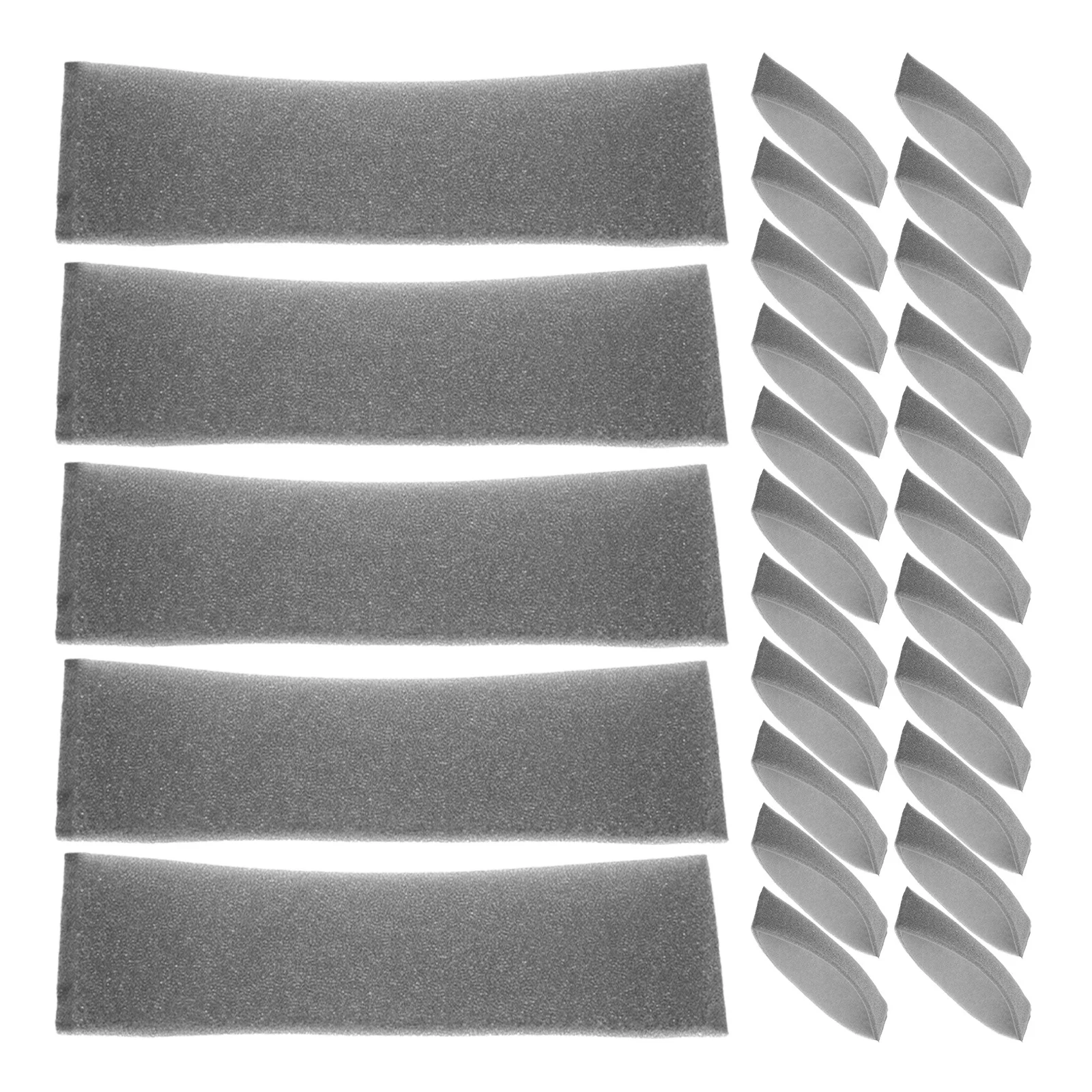 

50Pcs Non-Slip Hanger Foam Cover Padded Hangers Shoulder Protectors Anti-Skid Grips for Suits Sweaters Shirts Padded Hanger Form