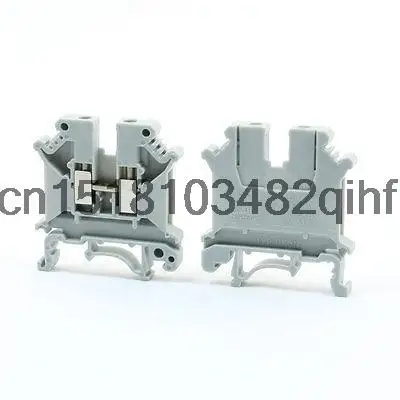 28-10AWG Wire Range Side Entry Screw Terminal Block Connector UK5N 2 Pcs