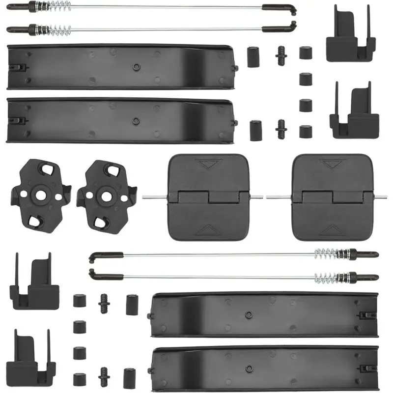 L10A 7H0847787A Sliding Window Glass Handle Latch Repair Kit For VW Multivan Caravelle T5 2003-2015 Transporter T6 2015+