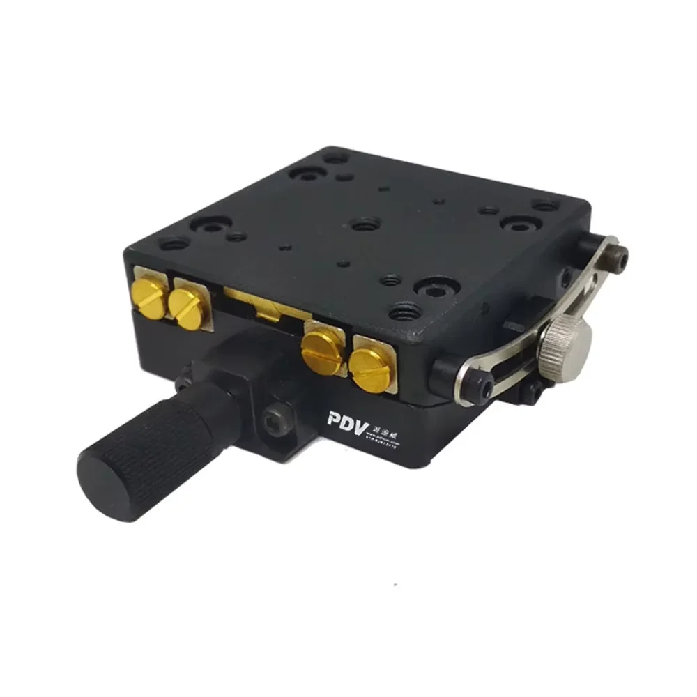 PT-SD308 Precise Manual Goniometer Stage, Low Profile Goniometer Platform,   Goniometer Platform, Rotation Range: +/-10 degree