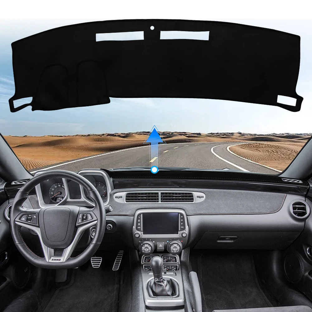 

For 2010-2015 Chevrolet Chevy Camaro Car Accessories Dashboard Cover Mat Sun Shade Reflect Light non-slip Pad Instrument Pan