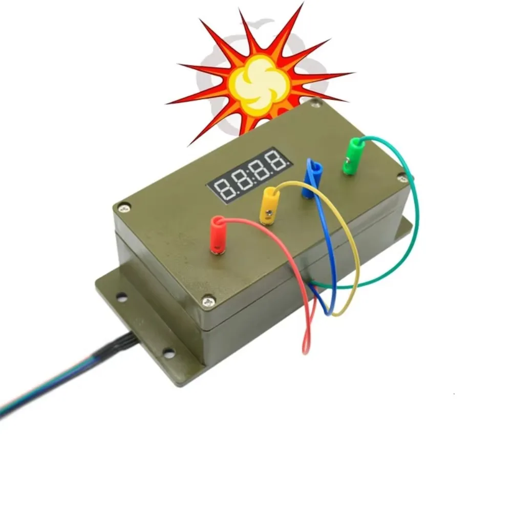 Unplug the correct wires within a certain amount of time to unlock the room escape