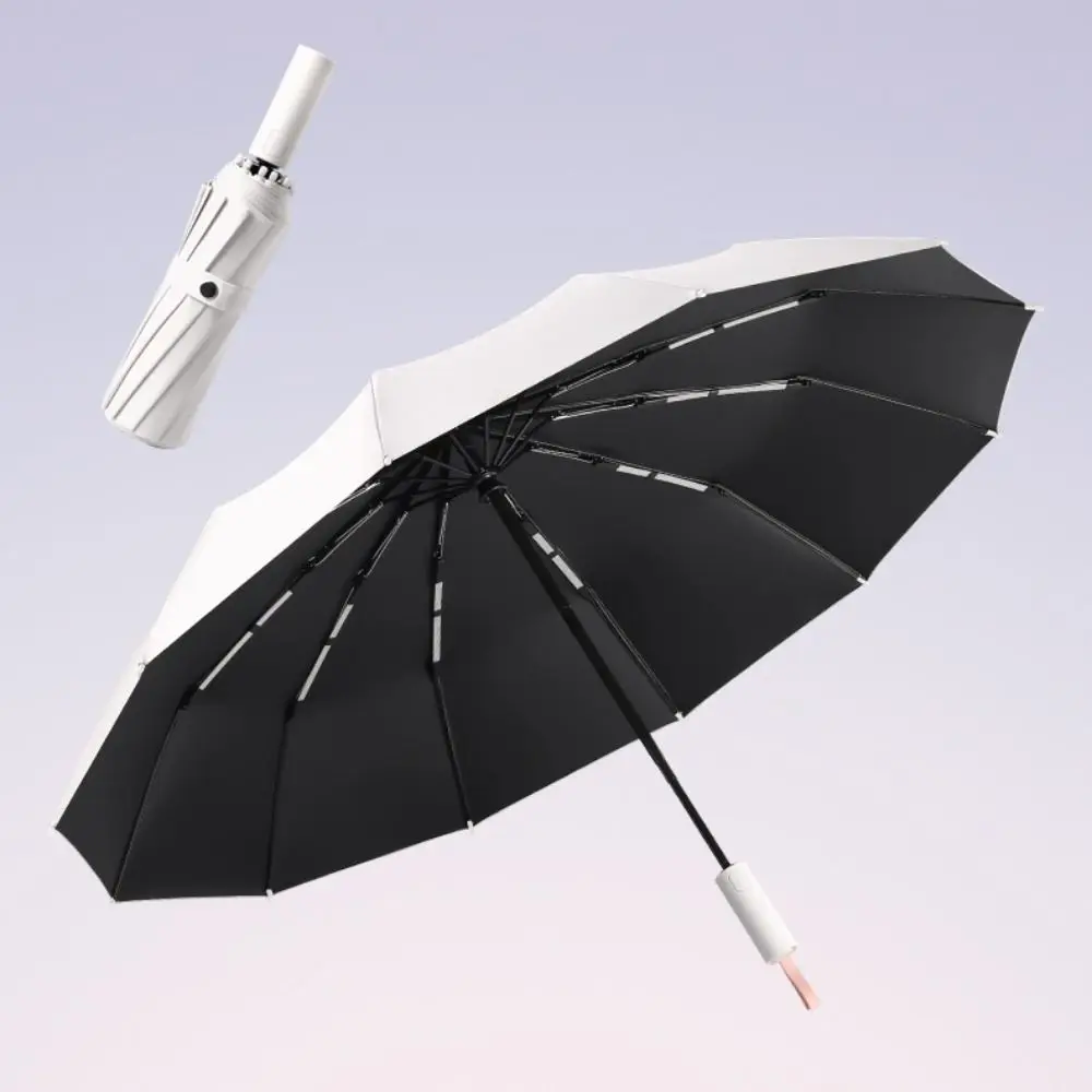 

72 Bone Automatic Folding Umbrella Large Size Reinforced Windproof Umbrella Portable Sun Protection Umbrella UV Protection
