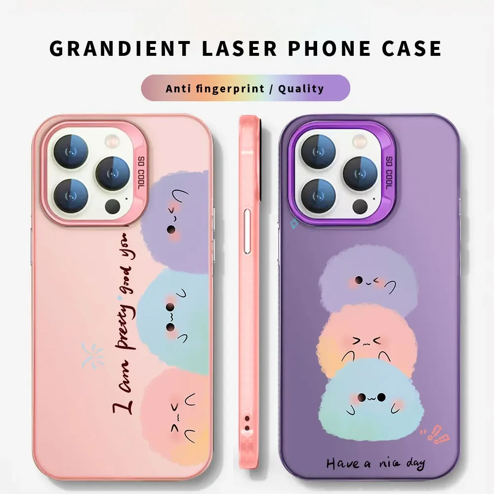 Casing ponsel untuk Lenovo K13 Note /Lenovo K13 Pro XT2129 Fashion warna-warni perak IMD mewah Laser Aurora sampul pelindung tahan guncangan