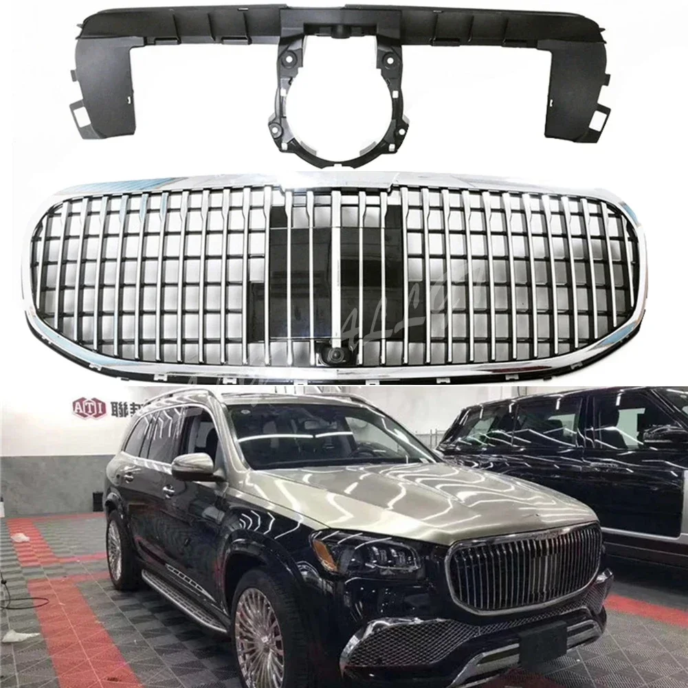 

Car Front Racing Upper Grille Facelift Bumper Grill For Mercedes Benz X167 GLS-Class 2020