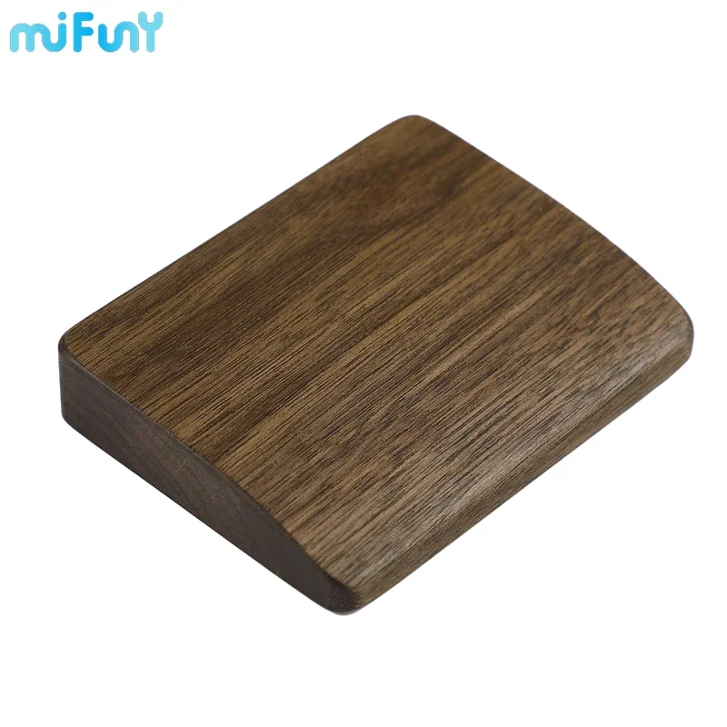 Walnut Wood Hand Rest Original One Hand Wooden Wrist Rest 100*79*20MM Customized Anti-slip Ergonomical for Mechanical Keyboard