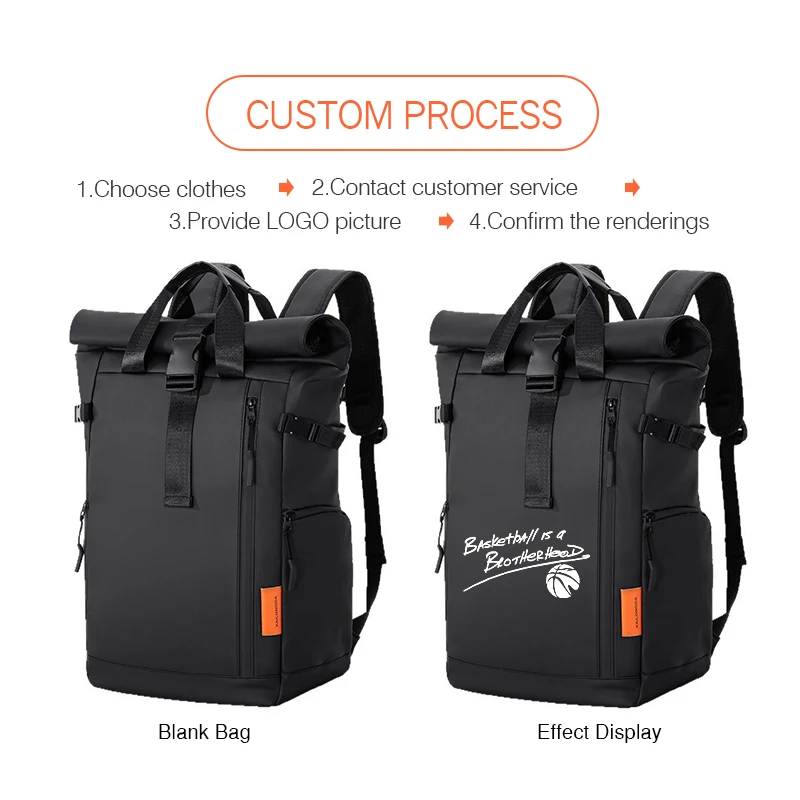 Custom Logo Waterproof Computer Backpack Large Capacity Travel Bag Personality Customization School Backpack DIY Photo