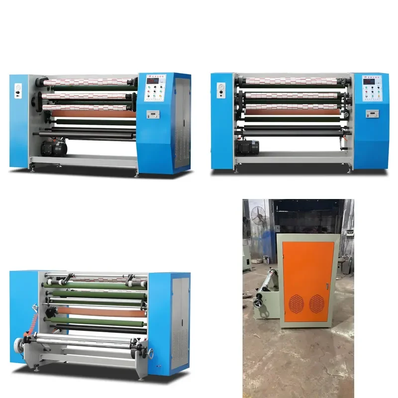 Automatic High Speed BOPP Tape Slitter Slitting and Rewinding Cutting Machine
