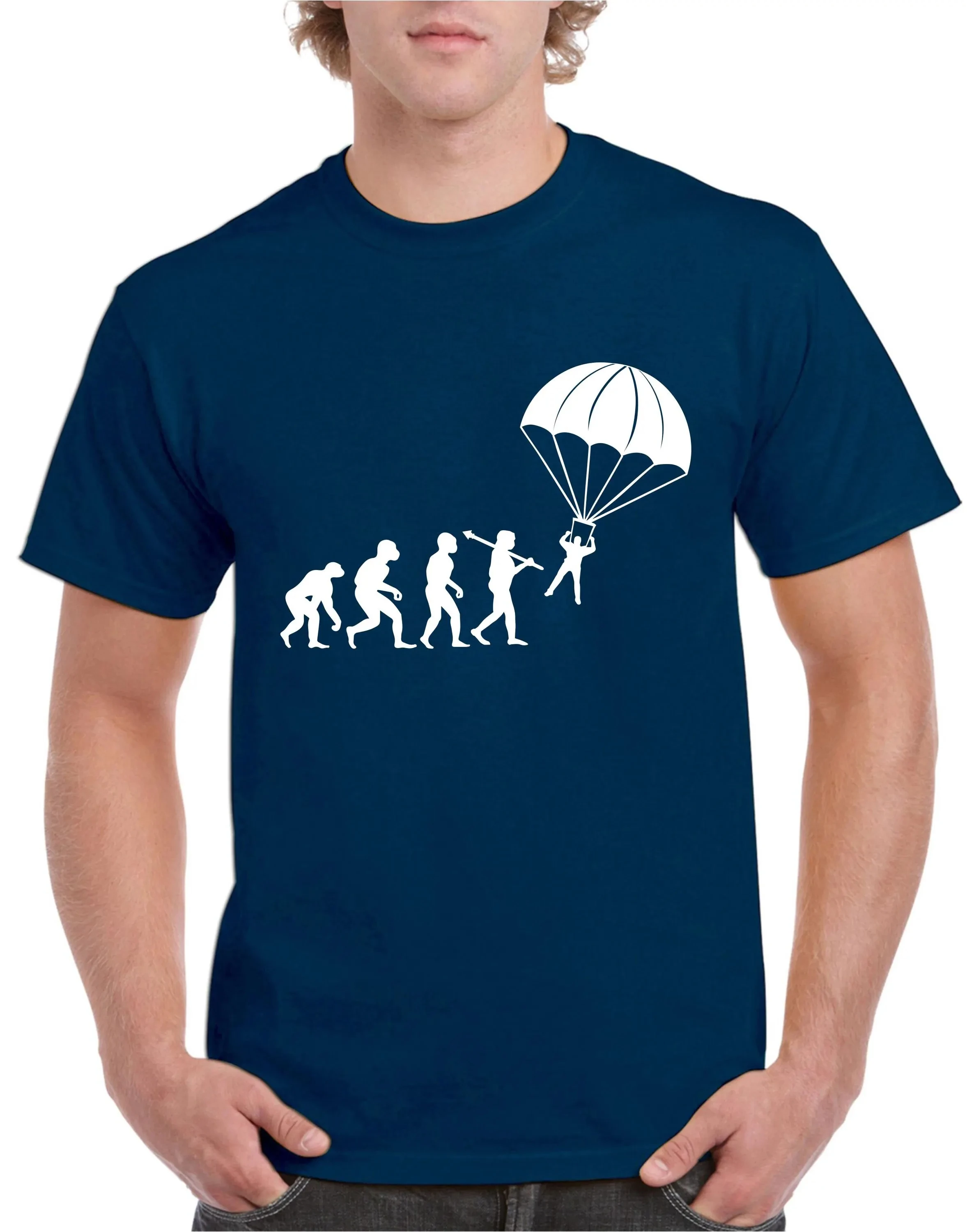 High-altitude Outdoor Sports Jacket, Evolved T-shirt Parachute, Rafting Skydiving Top, Suitable for Both Men and Women