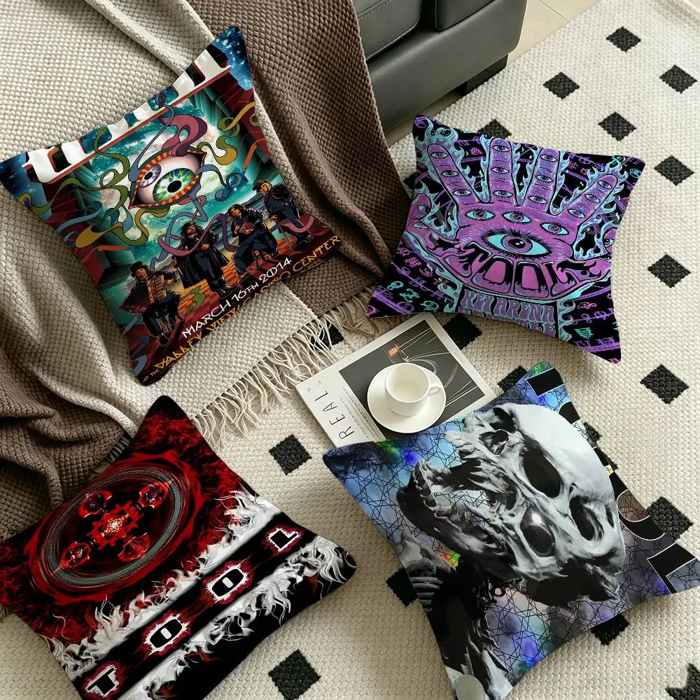 Band T-ToolS Pillow Anime Pillow Sofa Bed Head Pillow Cover Cushion Cover 45x45 cm Fashion