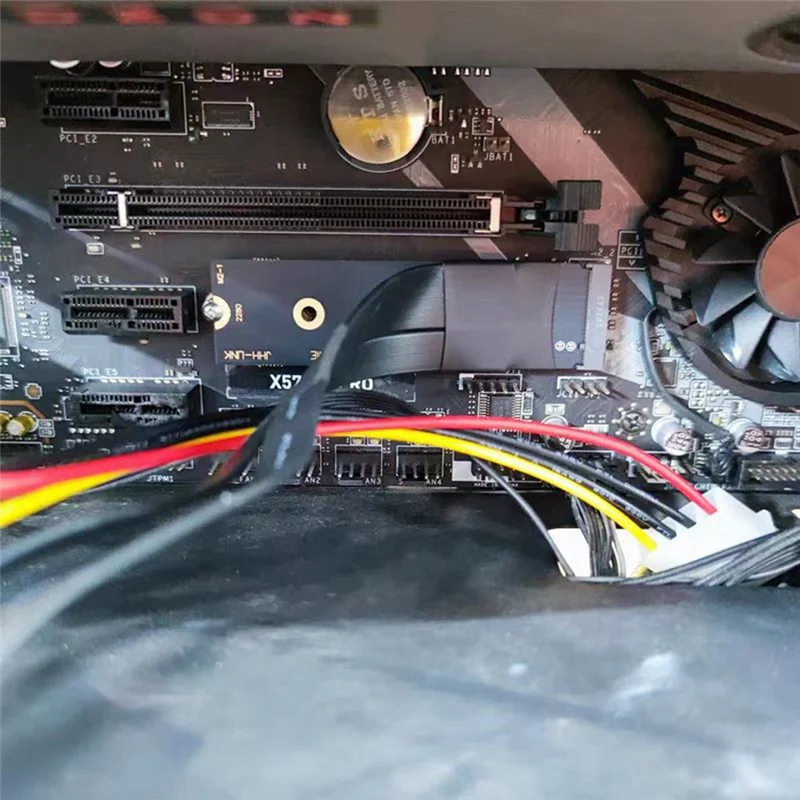 

Кабель-переходник EF-NVME к PCIE X16 Удлинительный кабель M.2 — Mkey — 16X Кабель-адаптер интерфейса внешней видеокарты M2, 10 см Durab