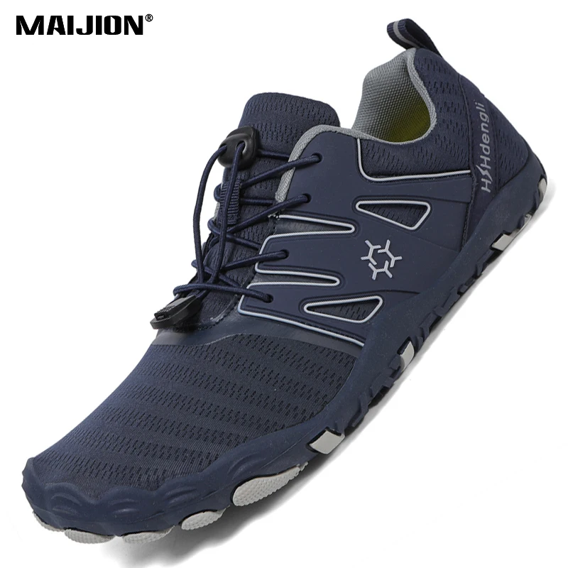 Breathable Men's Hiking Shoes Quick Dry Outdoor Wading Trekking Sneakers Women's Non-slip Casual Sport Shoes Elastic Rubber Sole