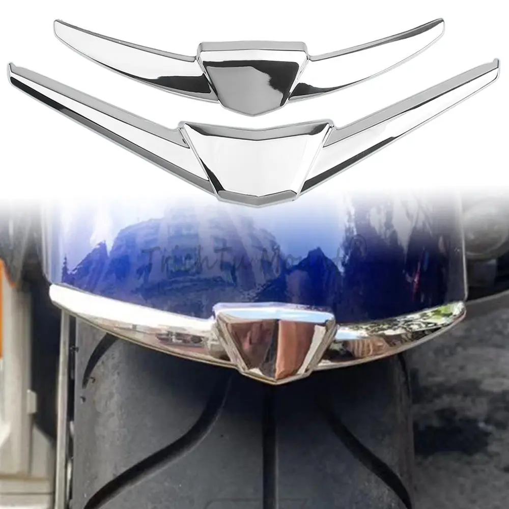 

Motorcycle Front Fender Tip Trim Cover Rear Splash Mudguard Decoration Fits For Honda Gold Wing GL1800 Tour 2018-2024