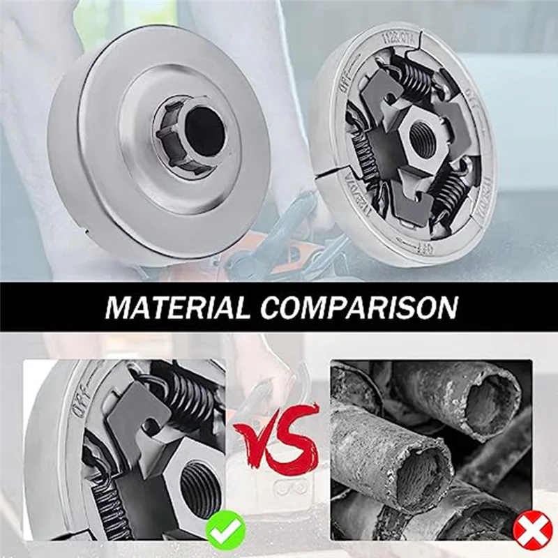 A76I 전기 톱 액세서리 Stihl MS361 MS440 461 460 044 046 용 클러치 스프로킷 패시브 디스크