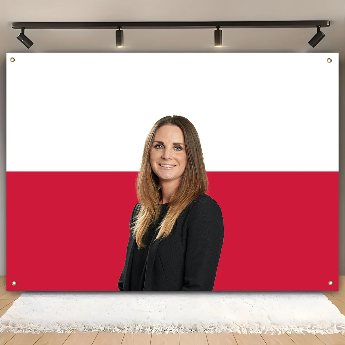 1Pc Custom Photo Polyster Flag Backdrop,Home Room Apartment Wall Background Decor,Ideal Birthday Wedding Festive Party Gift view 5