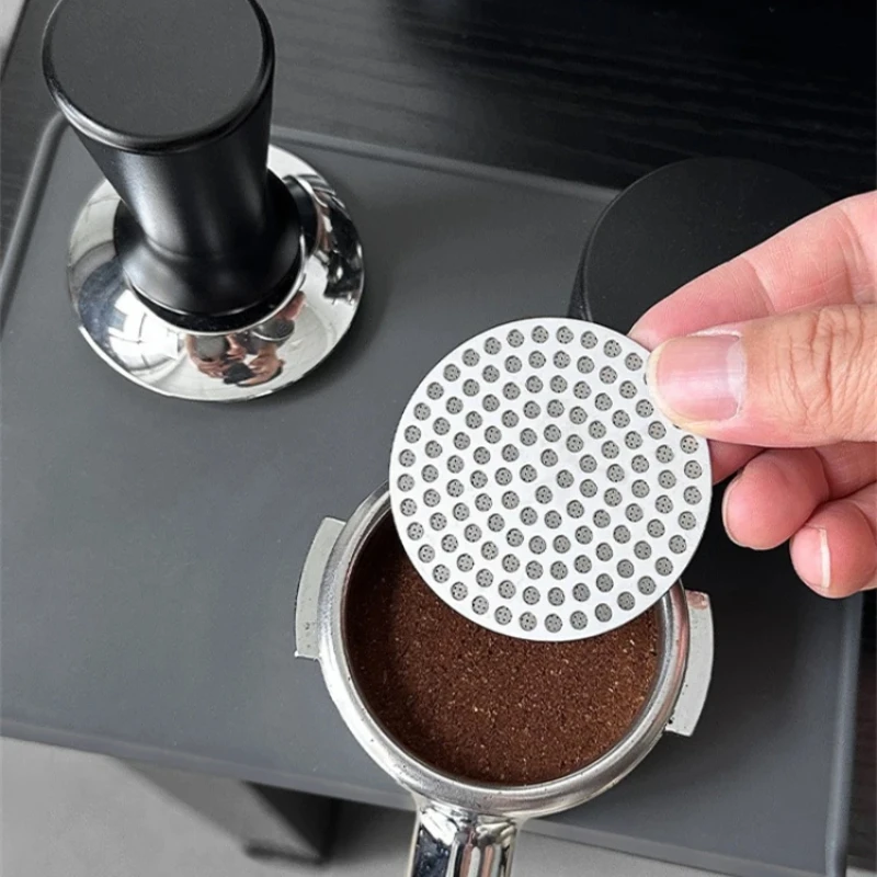 Coffee Machine Handle Powder Bowl Suitable for Secondary Water Separation Net Food Grade Stainless Steel Coffee Filter Sintered