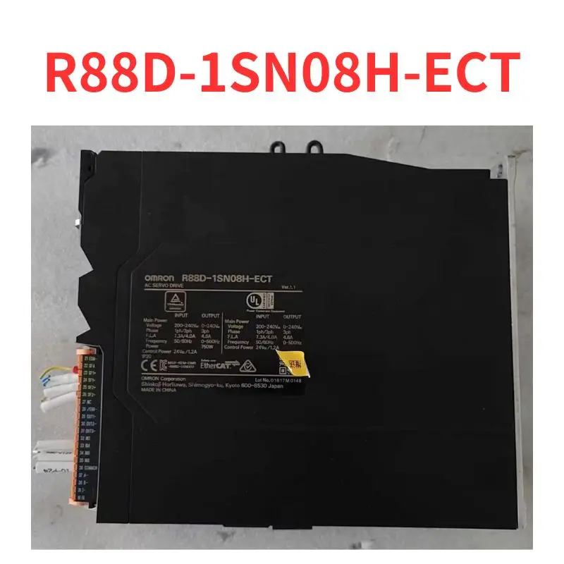 

90% new R88D-1SN08H-ECT Servo Driver tested OK