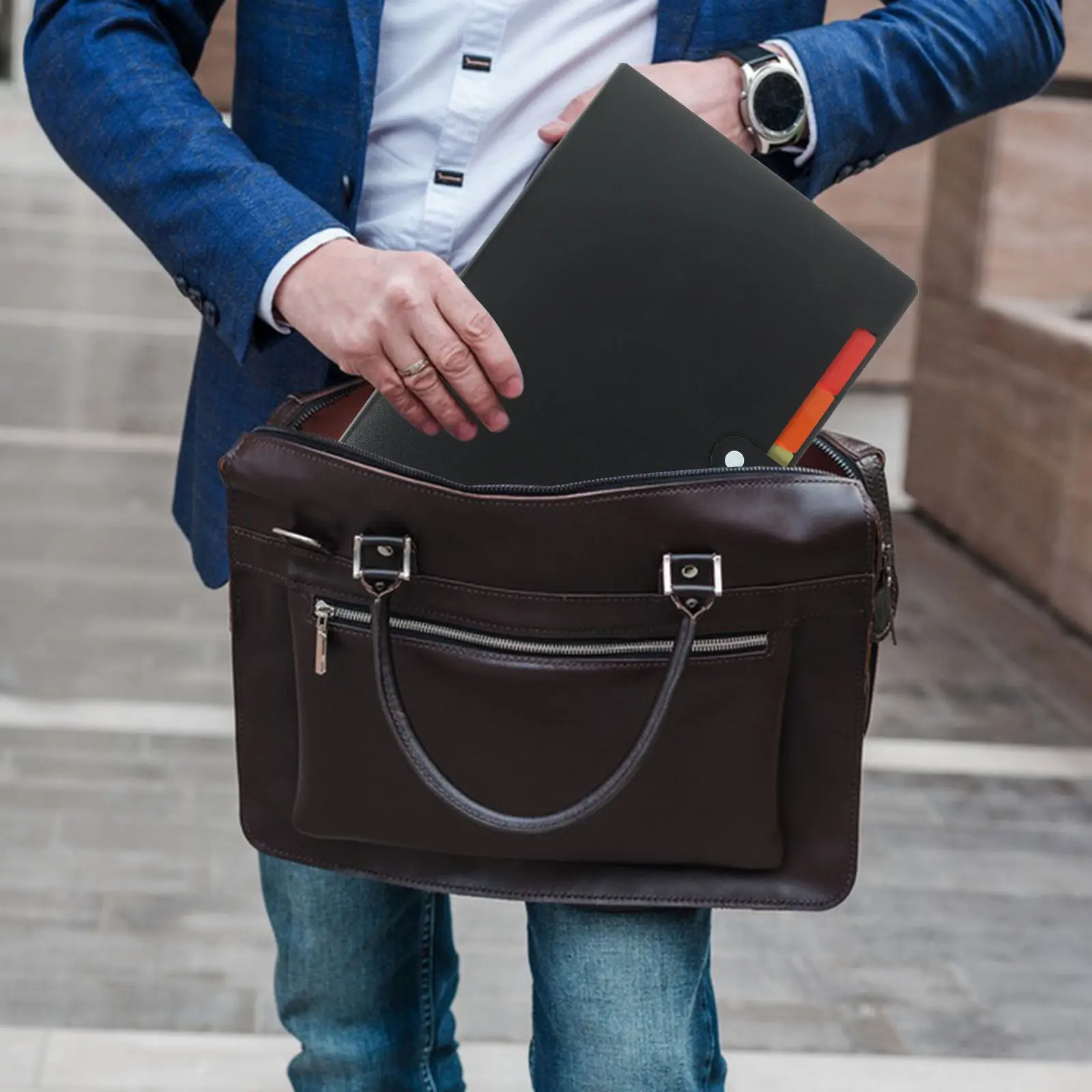 

2Pcs Accordion File Folder Organizer Expanding File Folder Receipt Holder Office Supplies Filing Filing Box with Dividers