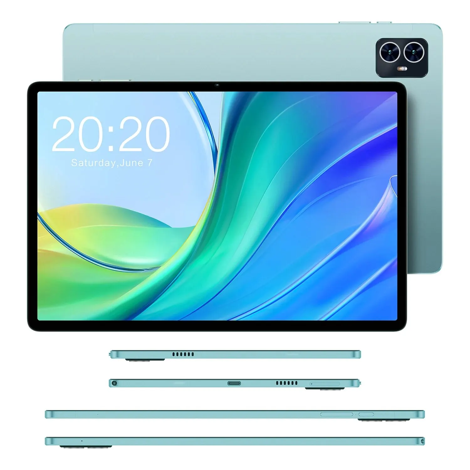 Tablet Teclast M50 2024 (Unisoc T606 8-rdzeniowy 2,0 GHz/14 GB (6 GB + 8 GB) RAM/128 GB ROM/10,1 cala 1280*800Keyboard, pakiet akcesoriów